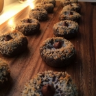 Buckwheat Chocolate Thumbprint Cookies